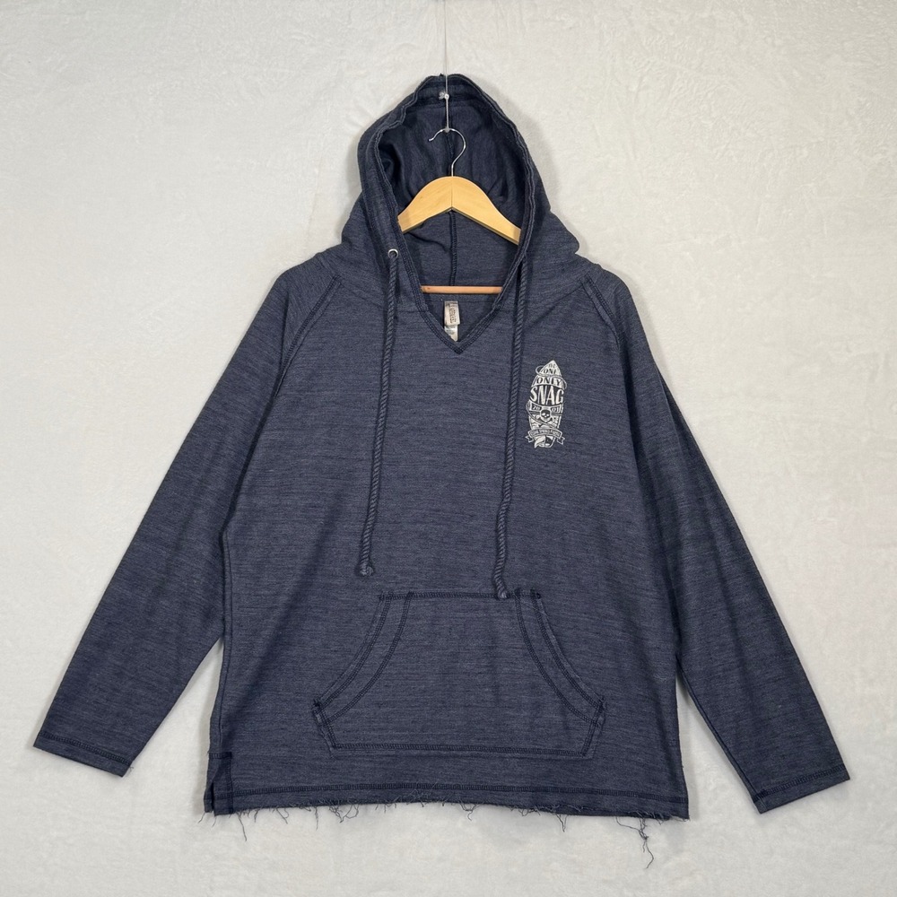 US Apparel Navy Blue Snag Cedar Springs Marina Graphic Hoodie XL